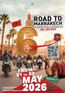 International motorcycle event Road to Marrakech edition 6