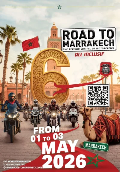International motorcycle event Road to Marrakech edition 6
